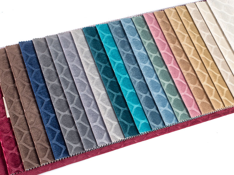 家の装飾用の高品質の染色ベルベット生地