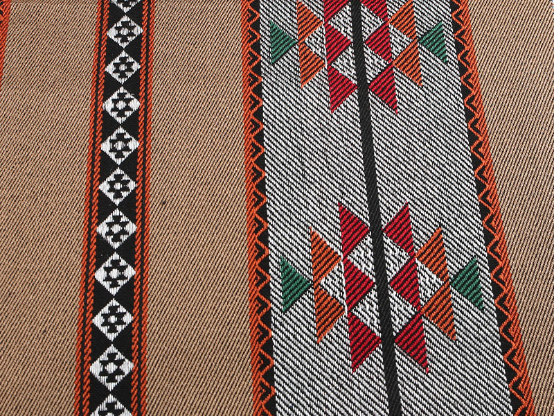 通気性のあるニット色織りストライプテント生地