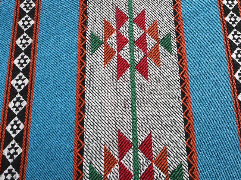 通気性のあるニット色織りストライプテント生地