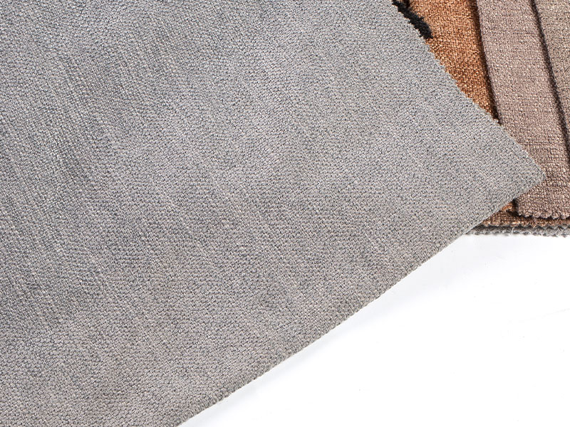 ソファーカバーとスロー用の柔らかくて豪華なプレーンシェニール生地