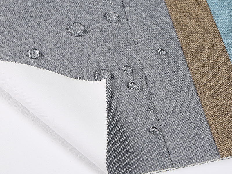 100％ポリエステルのブラックアウト防水コーティングされた生地